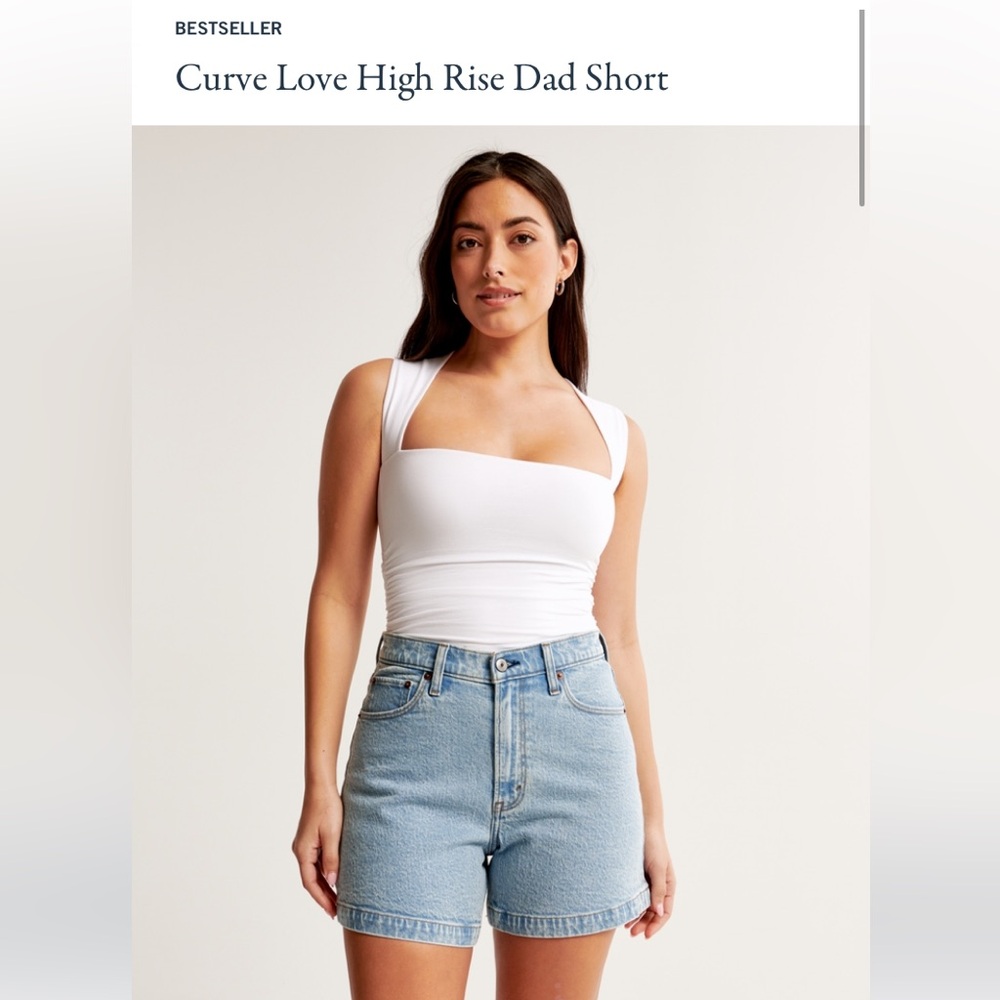 LIKE NEW Curve Love High Rise Dad Shorts